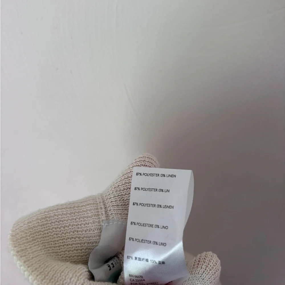 Free People FP Beach Freya Sweater Set Color Oatmeal Bone Combo - Picture 9 of 9